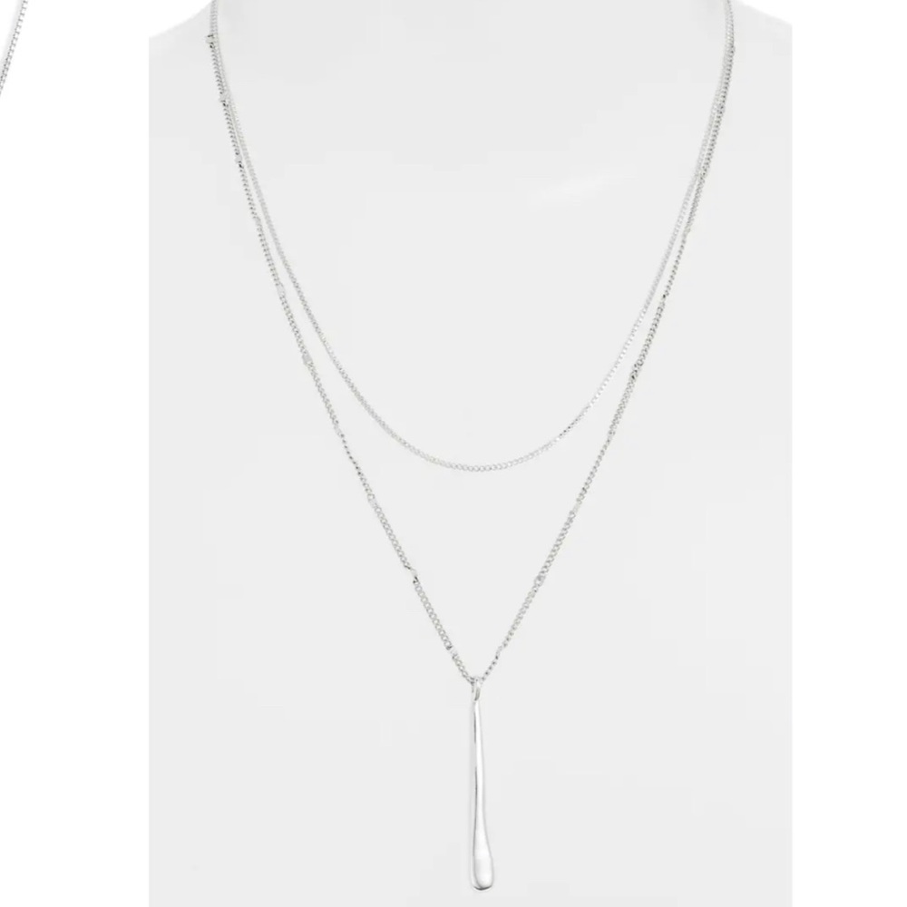 Jenny Bird Layered Pendant Necklace